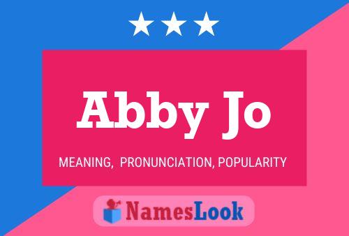 Pôster do nome Abby Jo