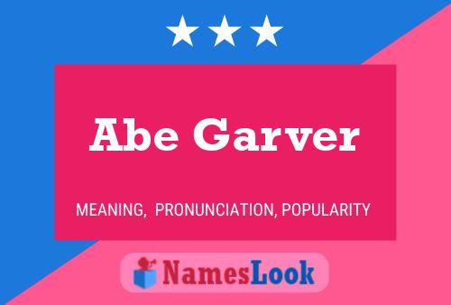 Pôster do nome Abe Garver