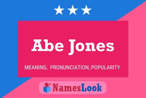 Pôster do nome Abe Jones