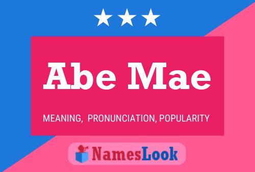 Pôster do nome Abe Mae