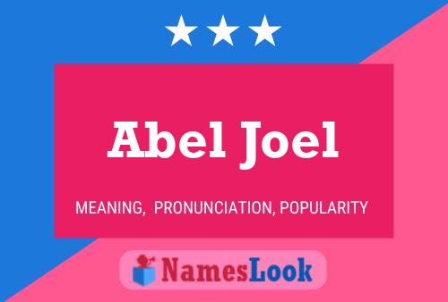 Pôster do nome Abel Joel