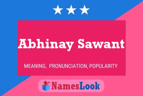 Pôster do nome Abhinay Sawant