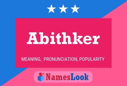 Pôster do nome Abithker