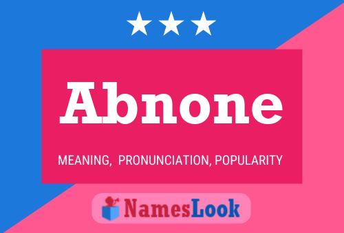 Pôster do nome Abnone