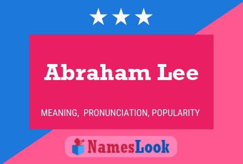 Pôster do nome Abraham Lee