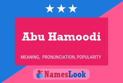 Pôster do nome Abu Hamoodi