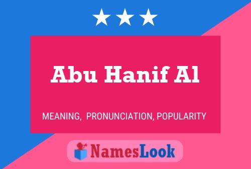 Pôster do nome Abu Hanif Al