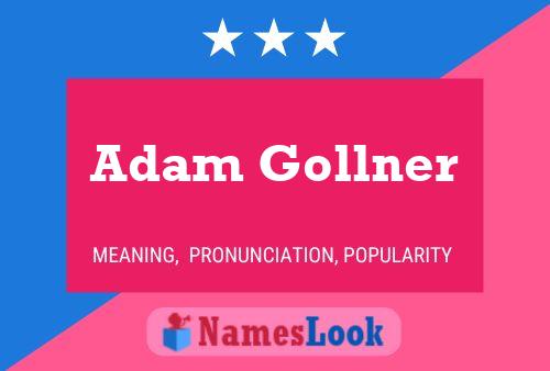 Pôster do nome Adam Gollner