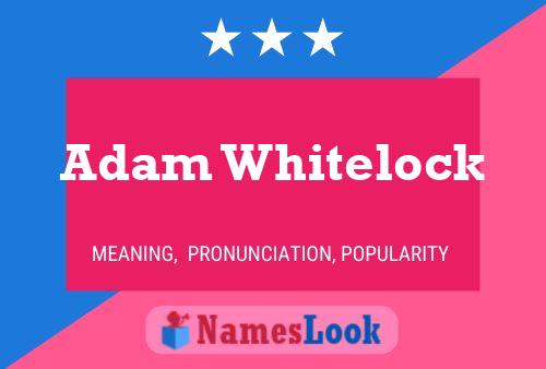 Pôster do nome Adam Whitelock