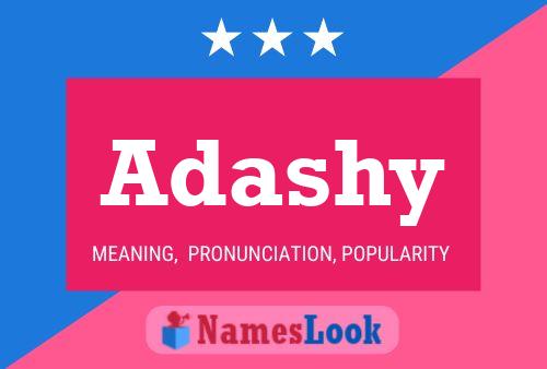 Pôster do nome Adashy