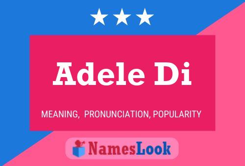 Pôster do nome Adele Di