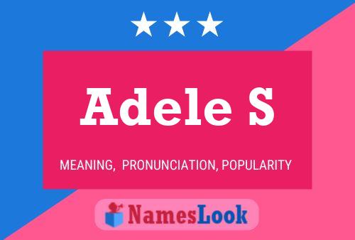 Pôster do nome Adele S