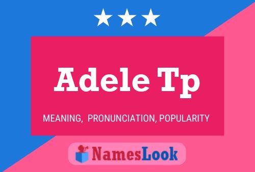 Pôster do nome Adele Tp