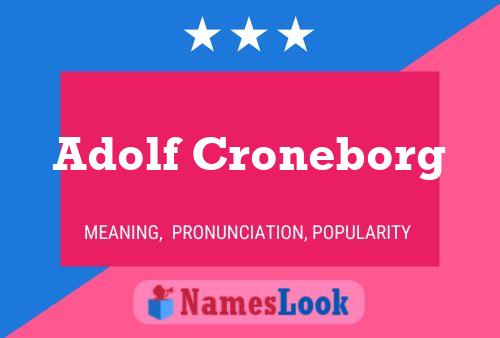 Pôster do nome Adolf Croneborg