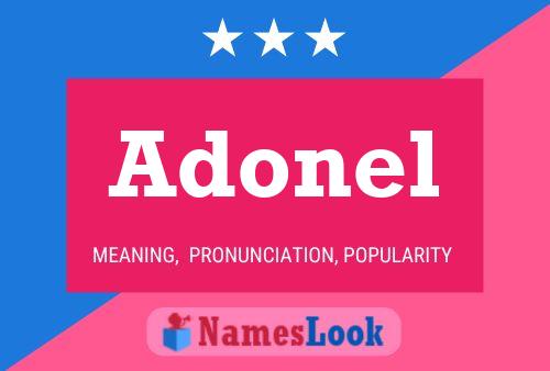 Pôster do nome Adonel