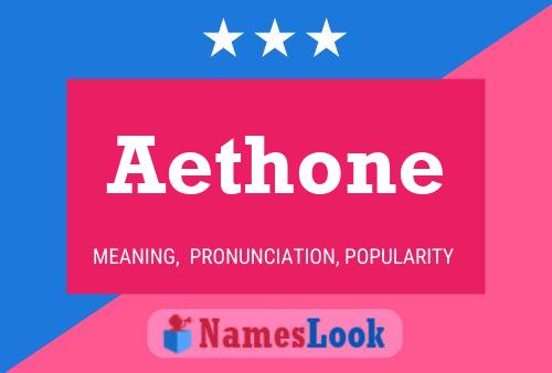 Pôster do nome Aethone