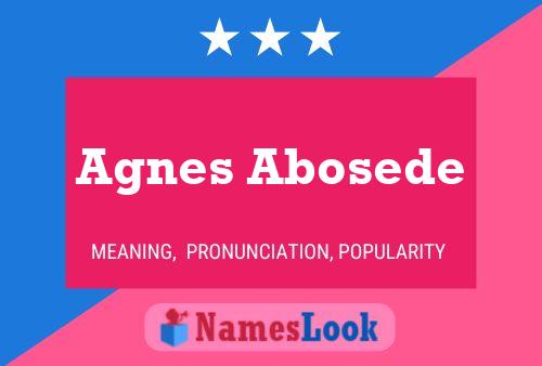 Pôster do nome Agnes Abosede