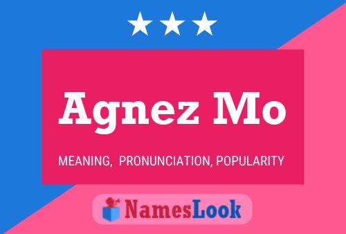 Pôster do nome Agnez Mo