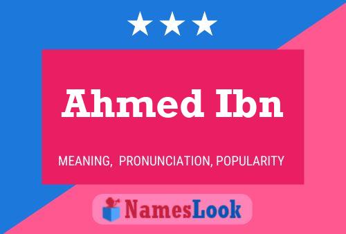 Pôster do nome Ahmed Ibn