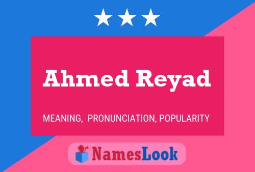 Pôster do nome Ahmed Reyad