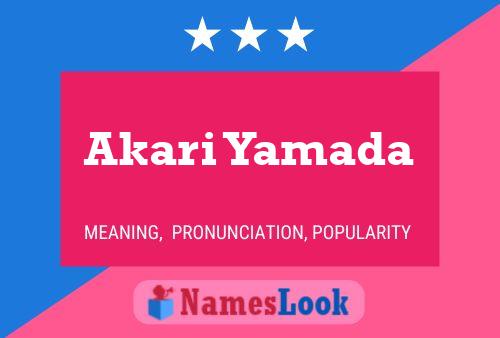 Pôster do nome Akari Yamada