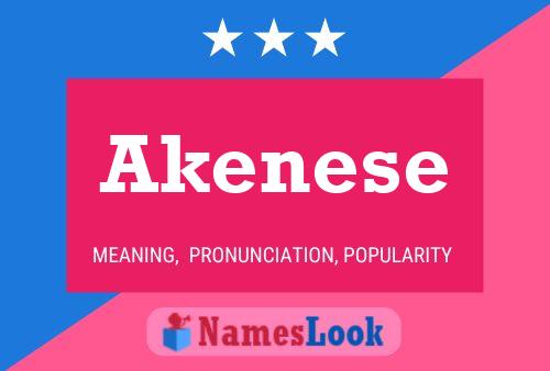 Pôster do nome Akenese