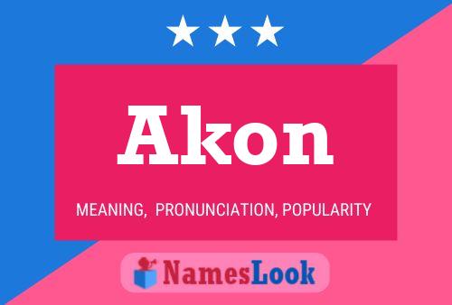 Pôster do nome Akon