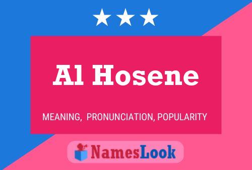 Pôster do nome Al Hosene