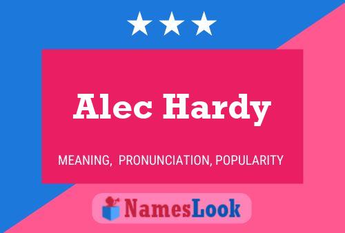 Pôster do nome Alec Hardy