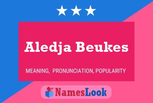 Pôster do nome Aledja Beukes