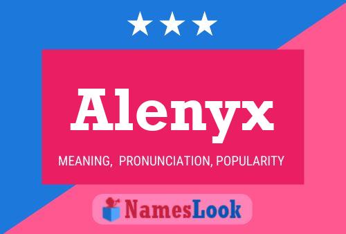 Pôster do nome Alenyx