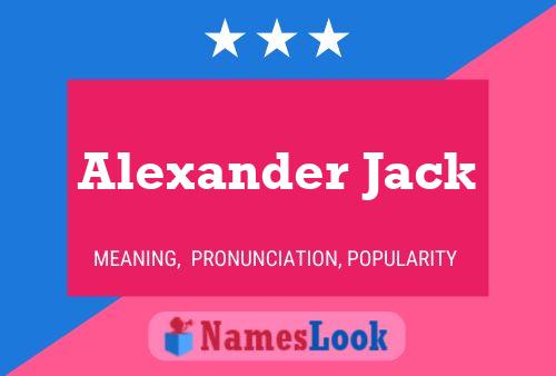 Pôster do nome Alexander Jack