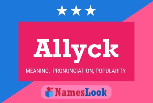 Pôster do nome Allyck