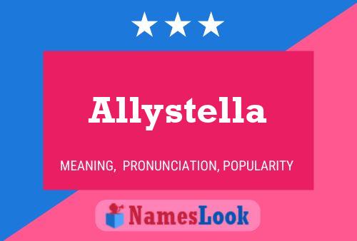 Pôster do nome Allystella