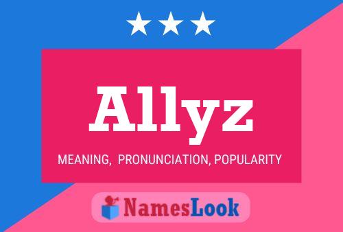 Pôster do nome Allyz