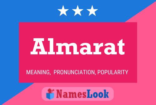 Pôster do nome Almarat