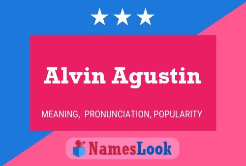 Pôster do nome Alvin Agustin