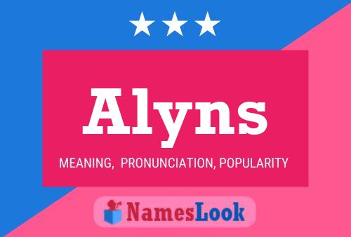 Pôster do nome Alyns