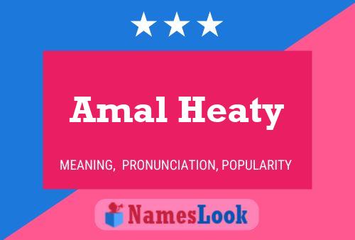 Pôster do nome Amal Heaty