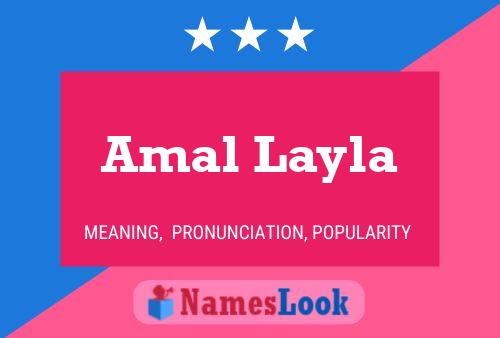 Pôster do nome Amal Layla