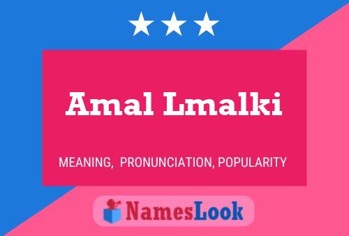 Pôster do nome Amal Lmalki