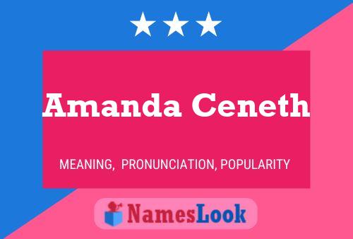 Pôster do nome Amanda Ceneth