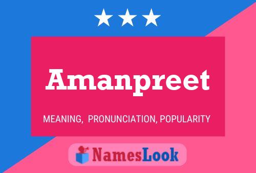 Pôster do nome Amanpreet