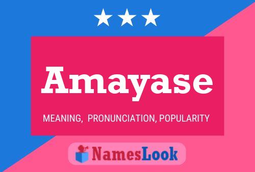 Pôster do nome Amayase