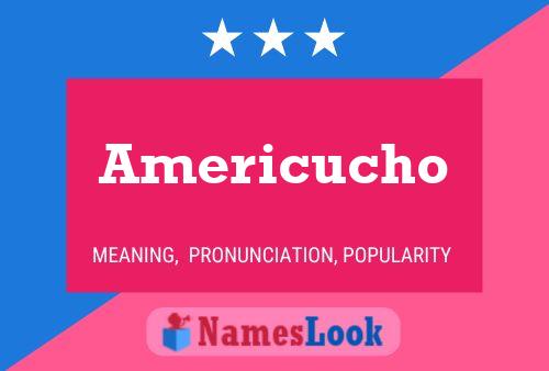 Pôster do nome Americucho