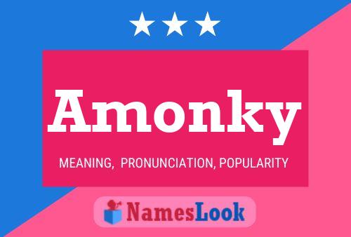 Pôster do nome Amonky