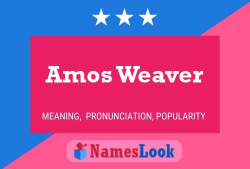 Pôster do nome Amos Weaver