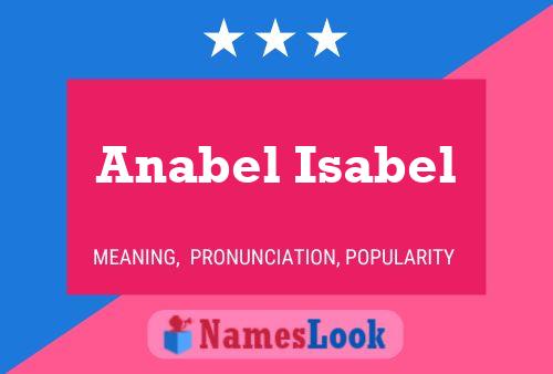 Pôster do nome Anabel Isabel