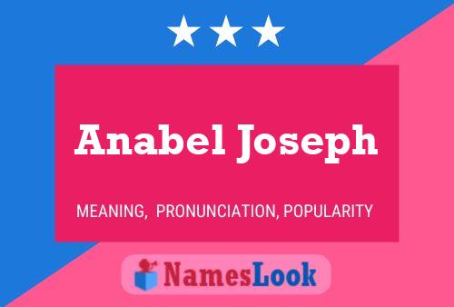 Pôster do nome Anabel Joseph