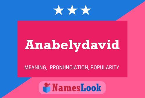 Pôster do nome Anabelydavid